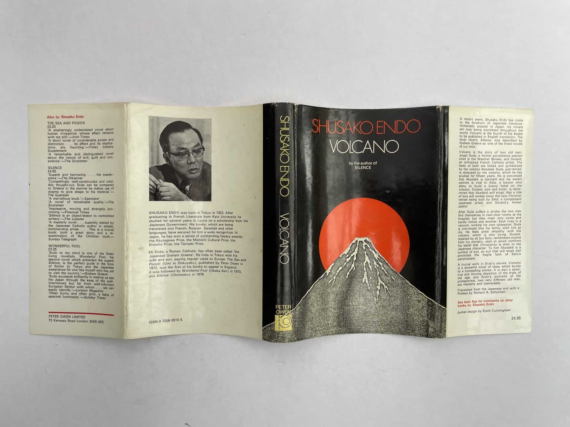 Shusaku Endo Volcano First UK Edition 1978