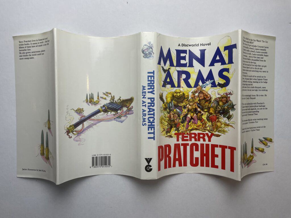 terry pratchett men at arms first4