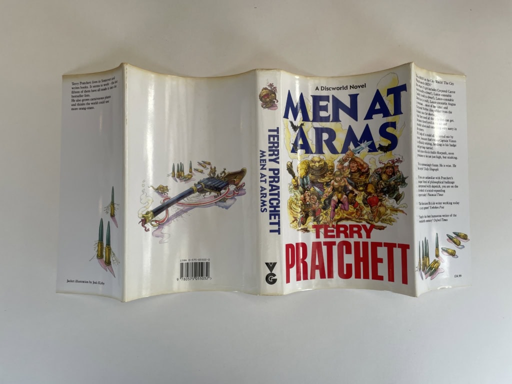 terry pratchett men at arms first edition4