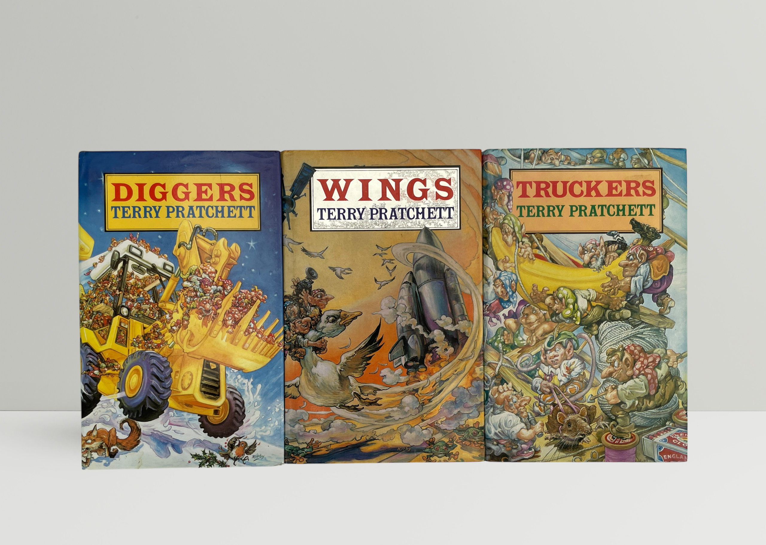 Terry Pratchett - The Nome Trilogy (Truckers/Wings/Diggers