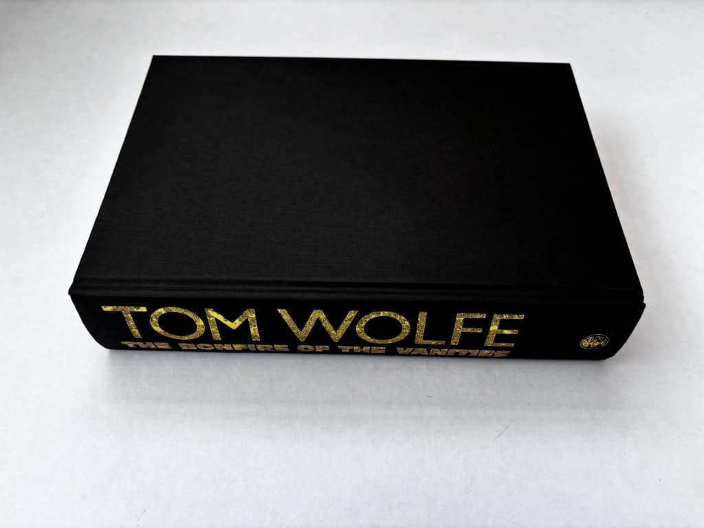 tom wolfe bonfire of the vanities first ed3