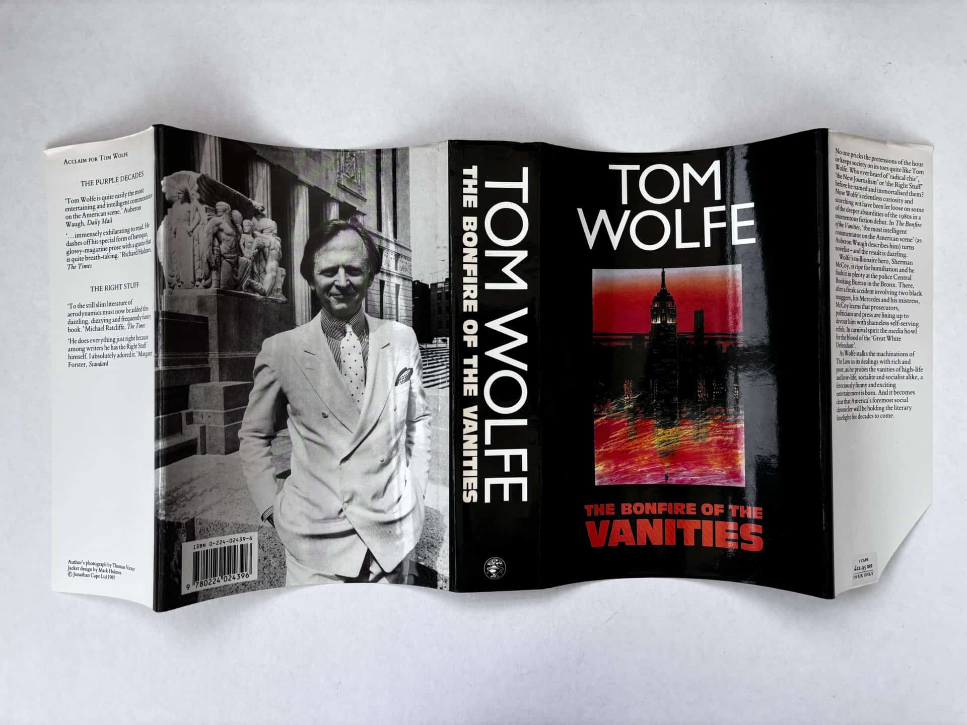 tom wolfe bonfire of the vanities first ed4