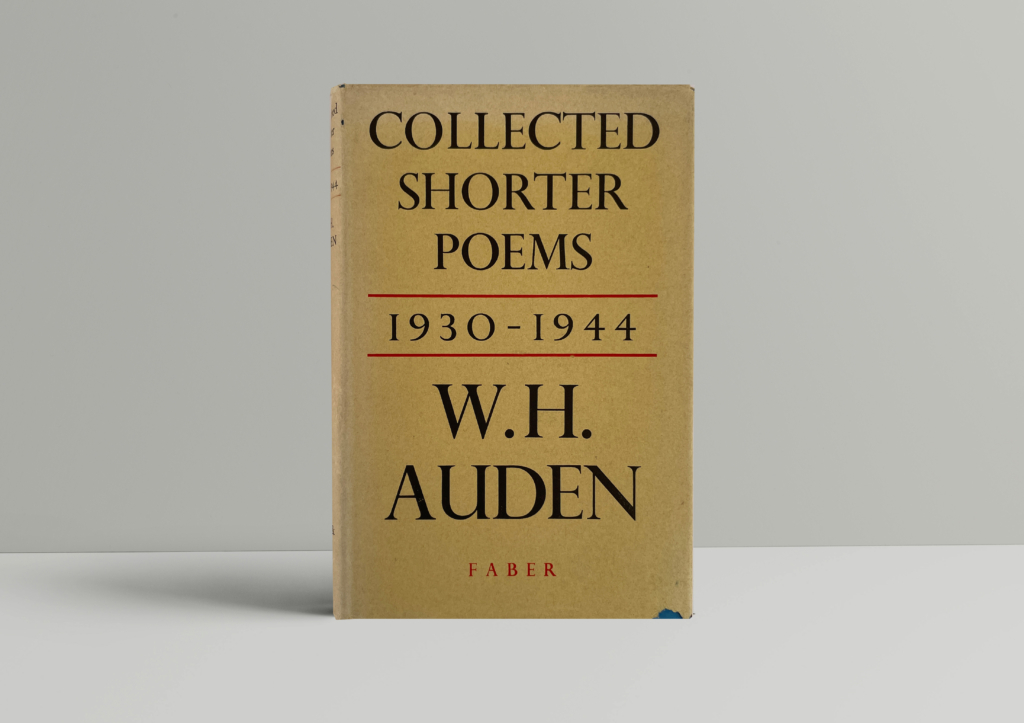 wh auden collected shorter poems first 1