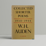 wh auden collected shorter poems first 1