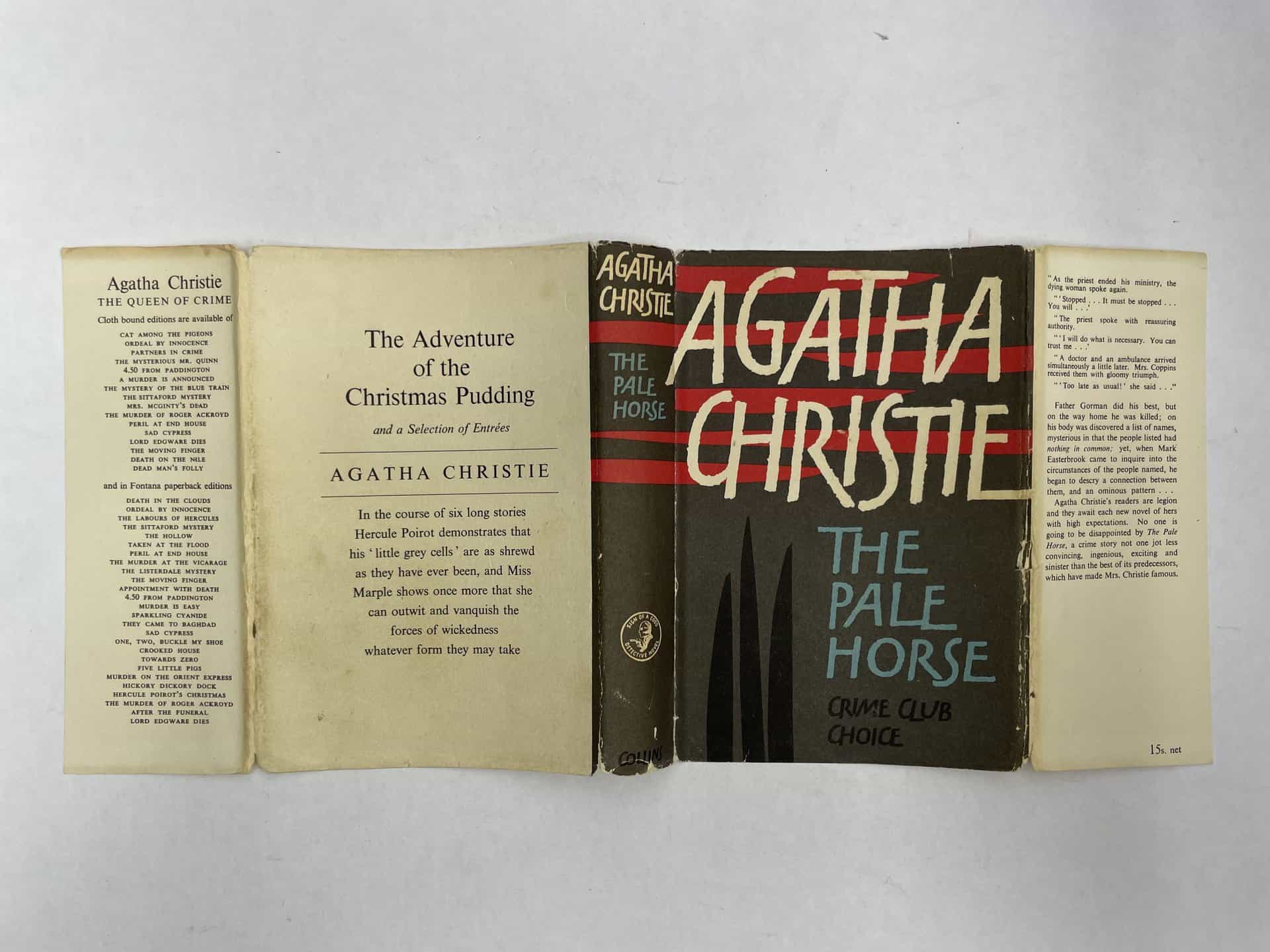 Agatha Christie The Pale Horse First UK Edition 1961