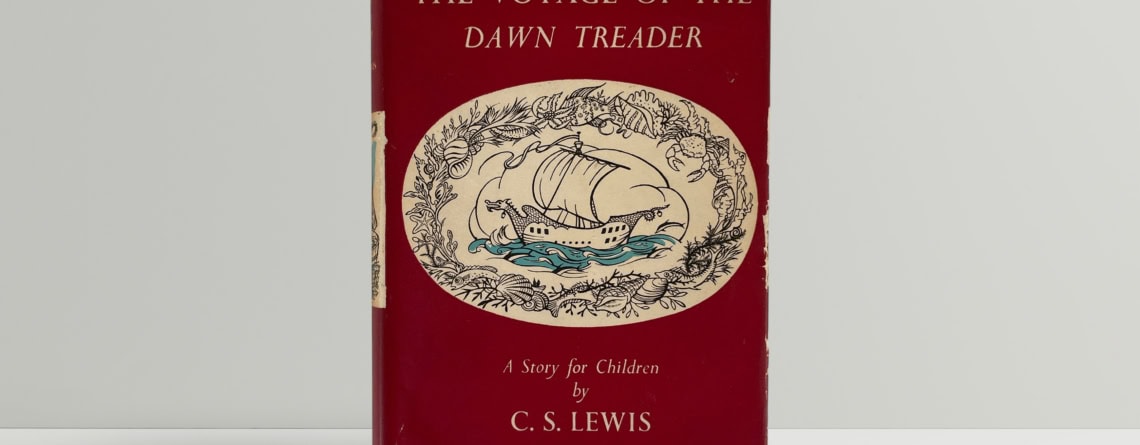 cs lewis the voyage of dawn treader first edition1