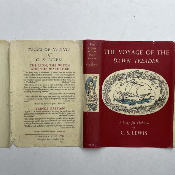 cs lewis the voyage of the dawn treader first ed4