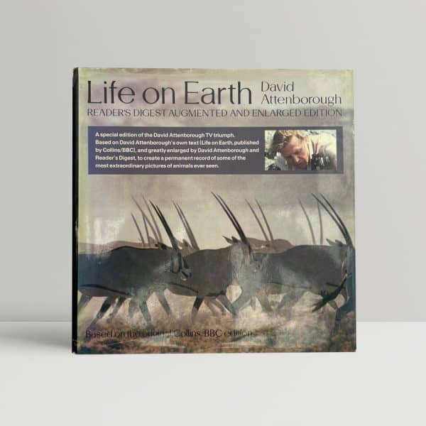 david attenborough life on earth signed 1