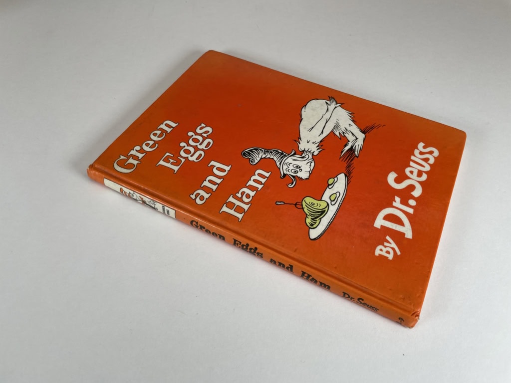 dr seuss green eggs and ham first ed3
