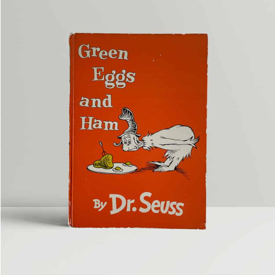 dr seuss greens eggs and ham without dustjacket 1