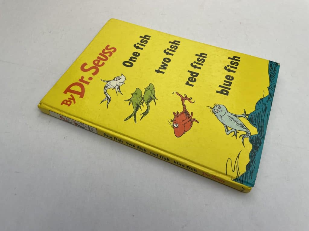 dr seuss one fish etc first edition3