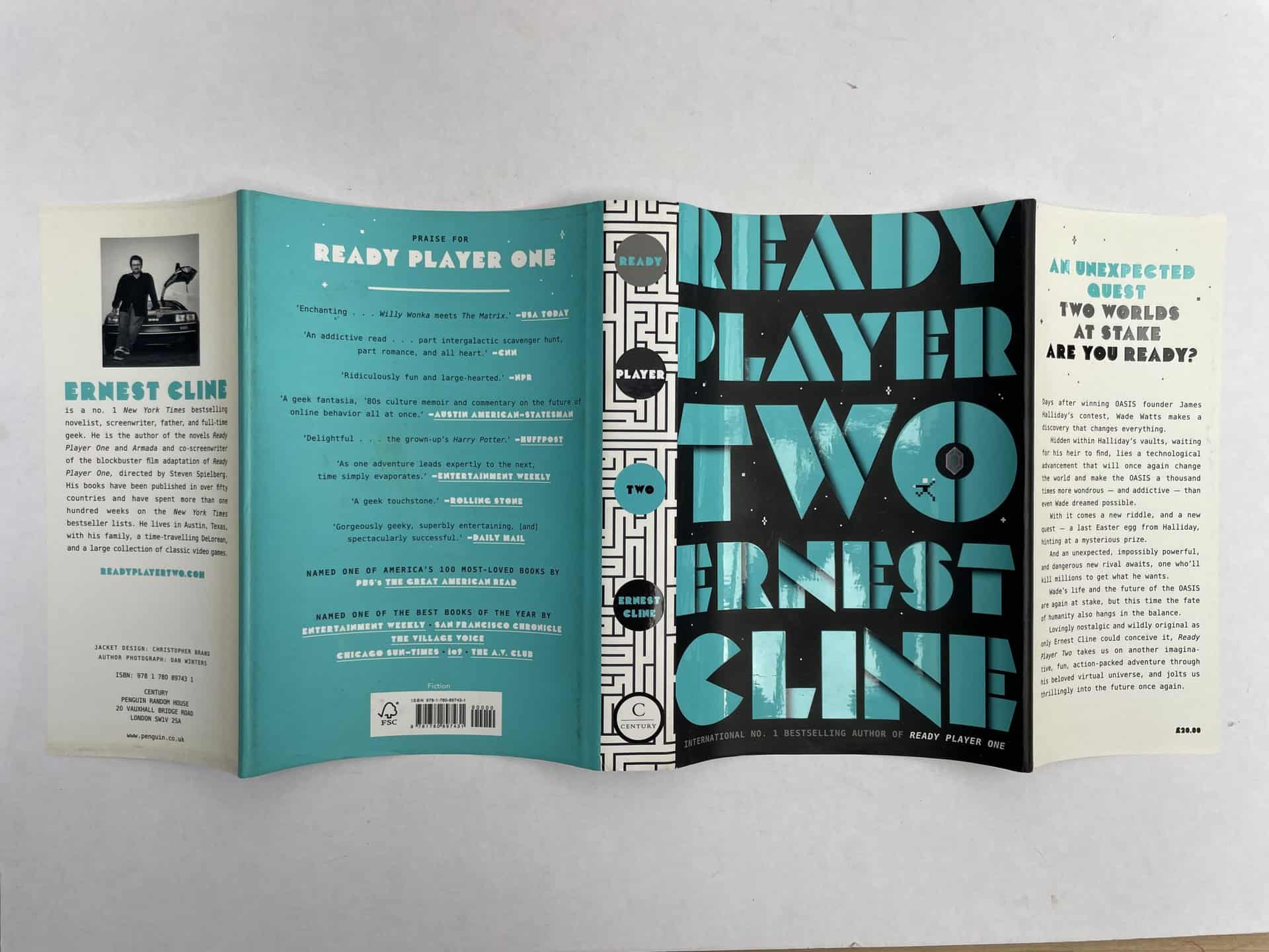 Ready Player One Ernest Cline First Edition Signed Rare Book