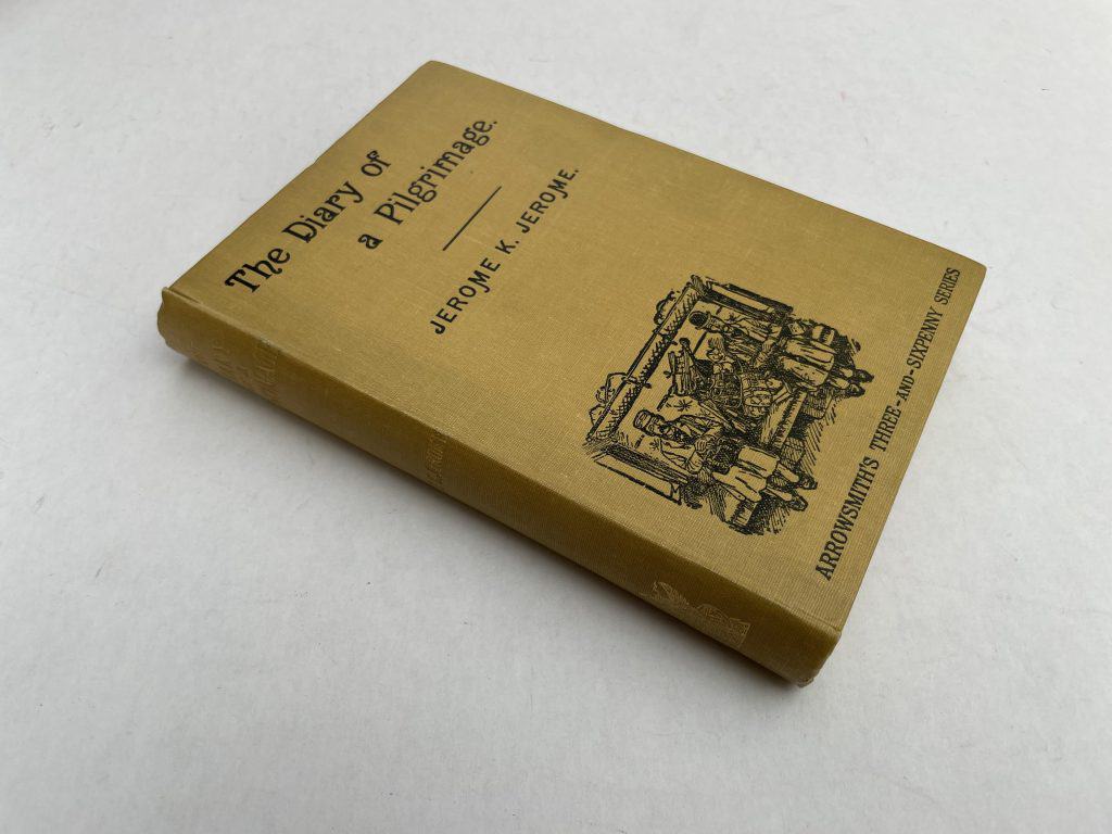 jerome k jerome the diary of a pilgrimage first edition 85 3