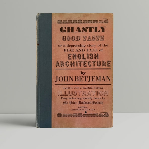 john betjeman ghastly good taste first ed1