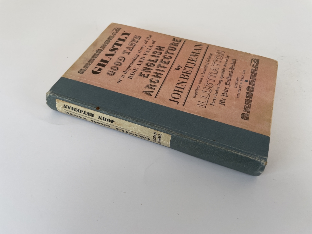 john betjeman ghastly good taste first ed3