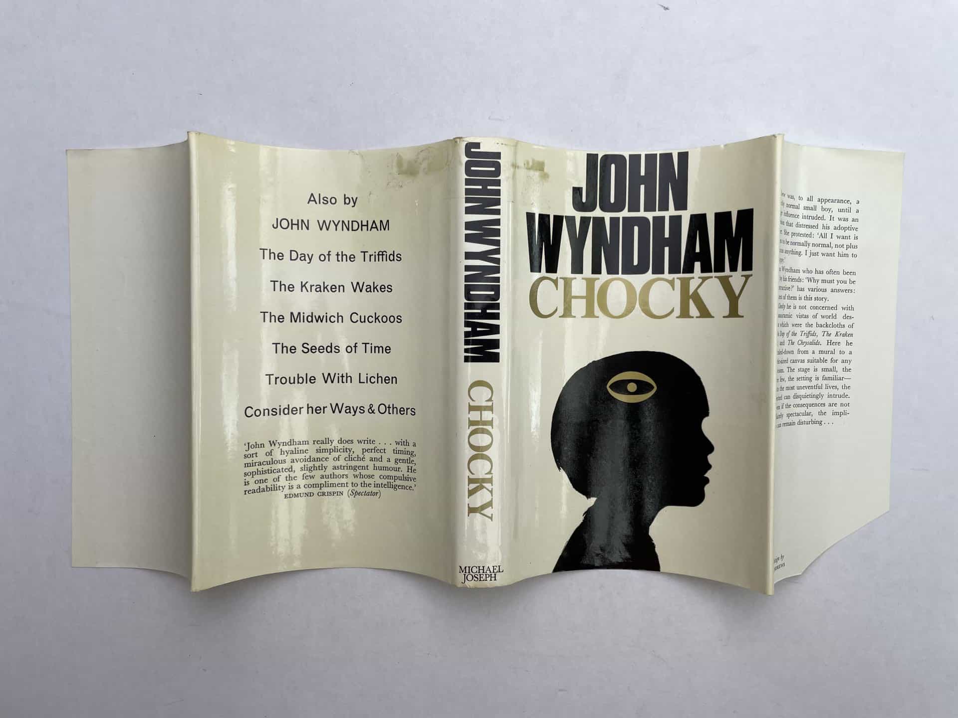 john wyndham chocky first edition4
