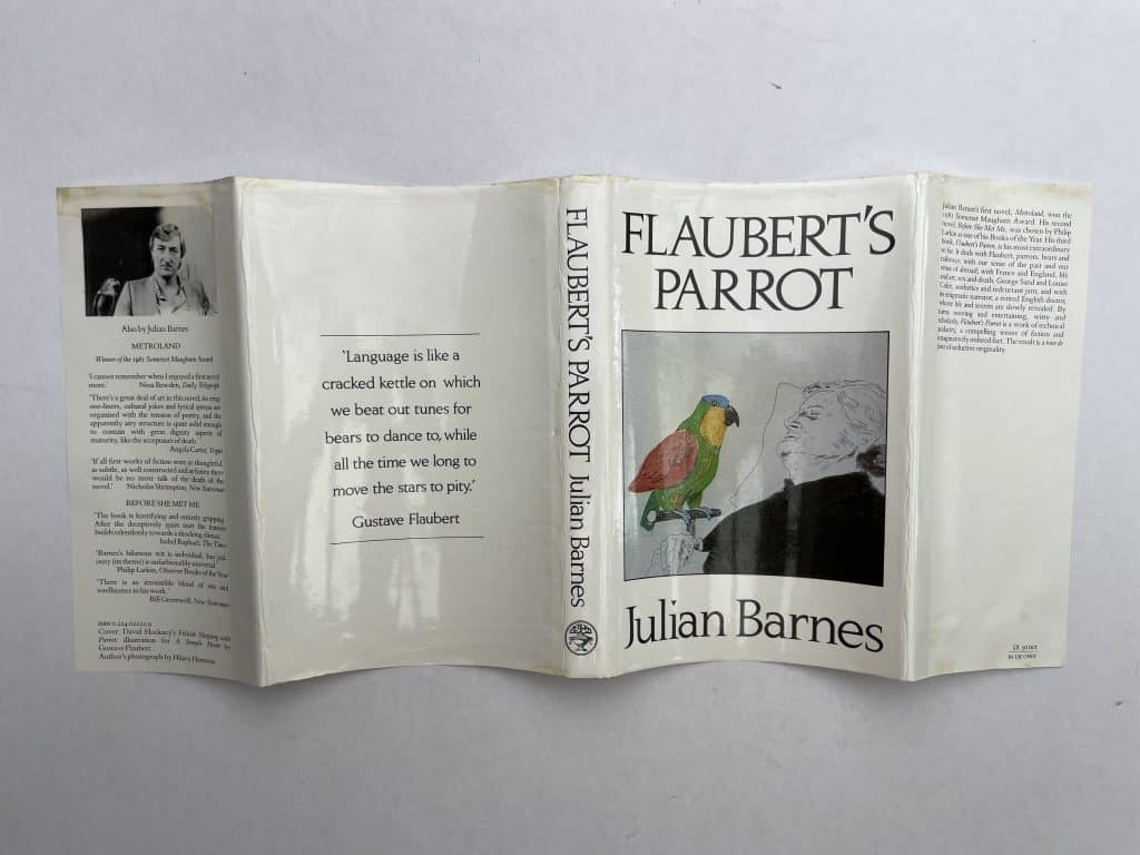 julian barnes flauberts parrot first ed 165 4