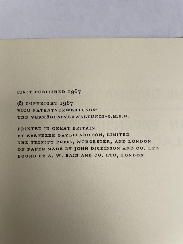 len deighton an expensive place to die first edition2