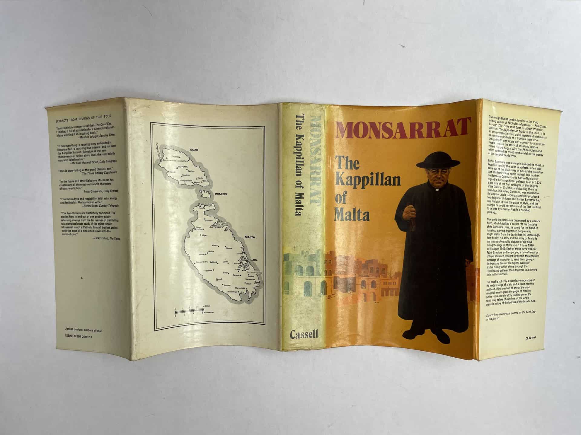nicholas monsarrat the kappillan of malta signed first ed5