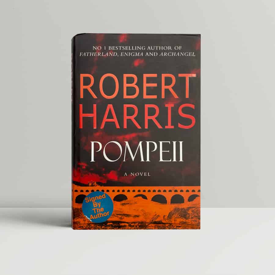 robert harris pompeii signed first edition1