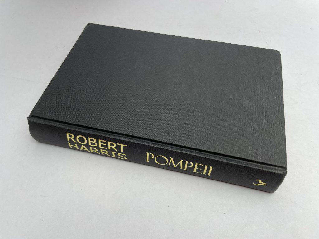 robert harris pompeii signed first edition4