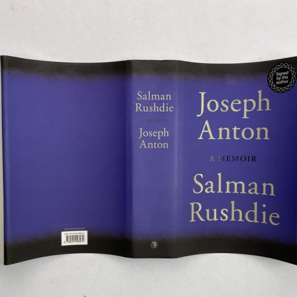 salman rushdie jospeh anton signed first edition5