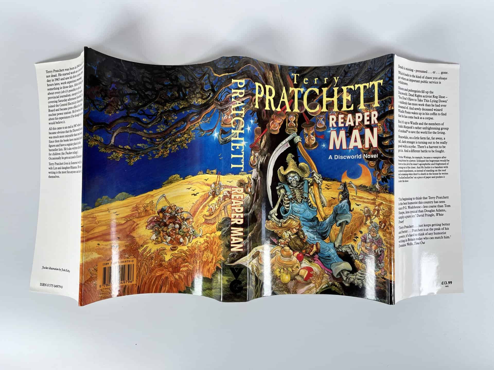 terry pratchett reaper man first edi4