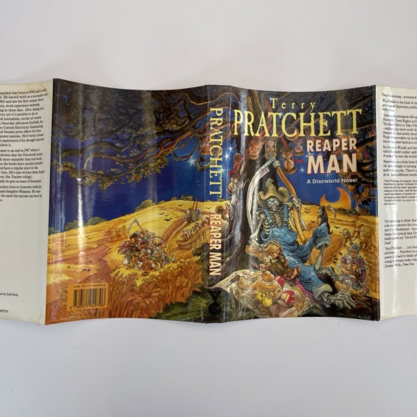 terry pratchett reaper man first edition4