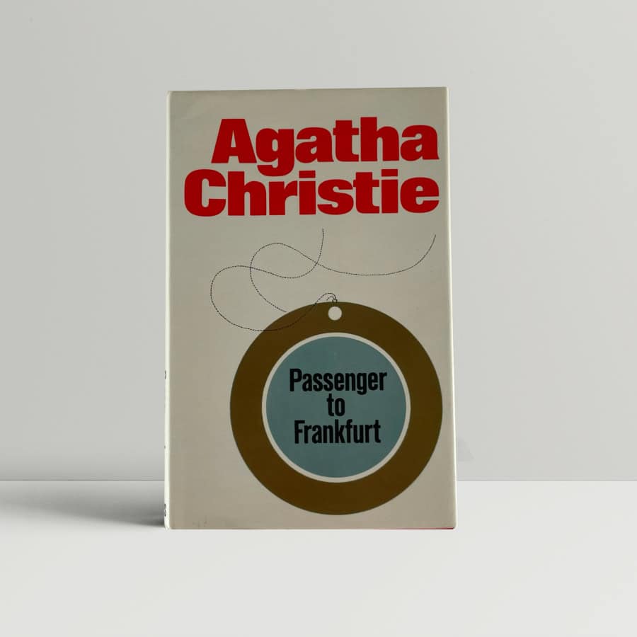 agatha christie passenger to frankfurt 1st ed1