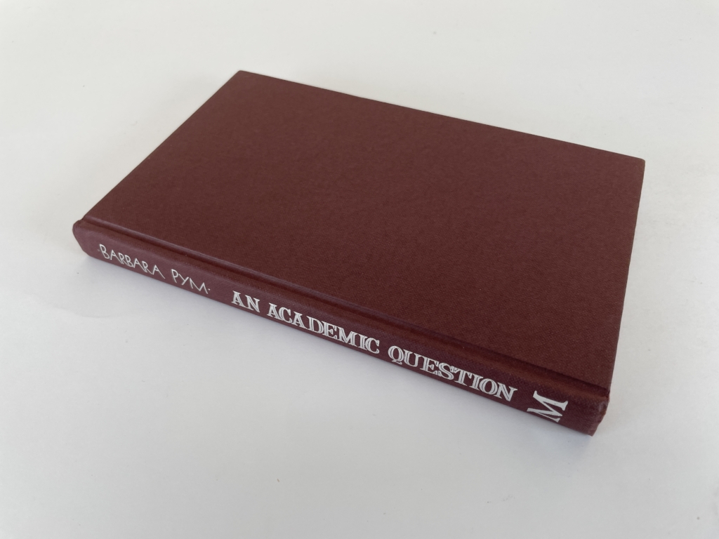 barbara pym an academic question first ed3