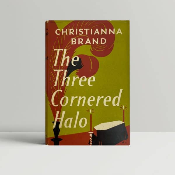 christianna brand the three cornered halo signed first ed1