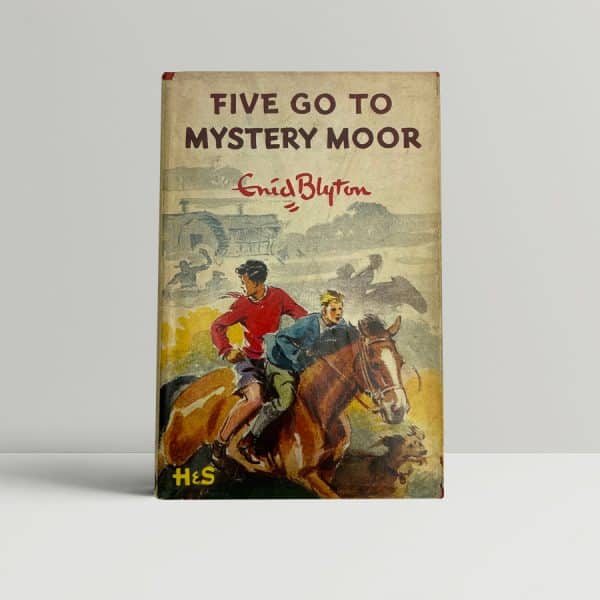 enid blyton five go to mystery moor first ed1