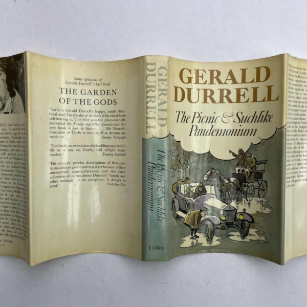 gerald durrell the picnic and suchlike first edition4