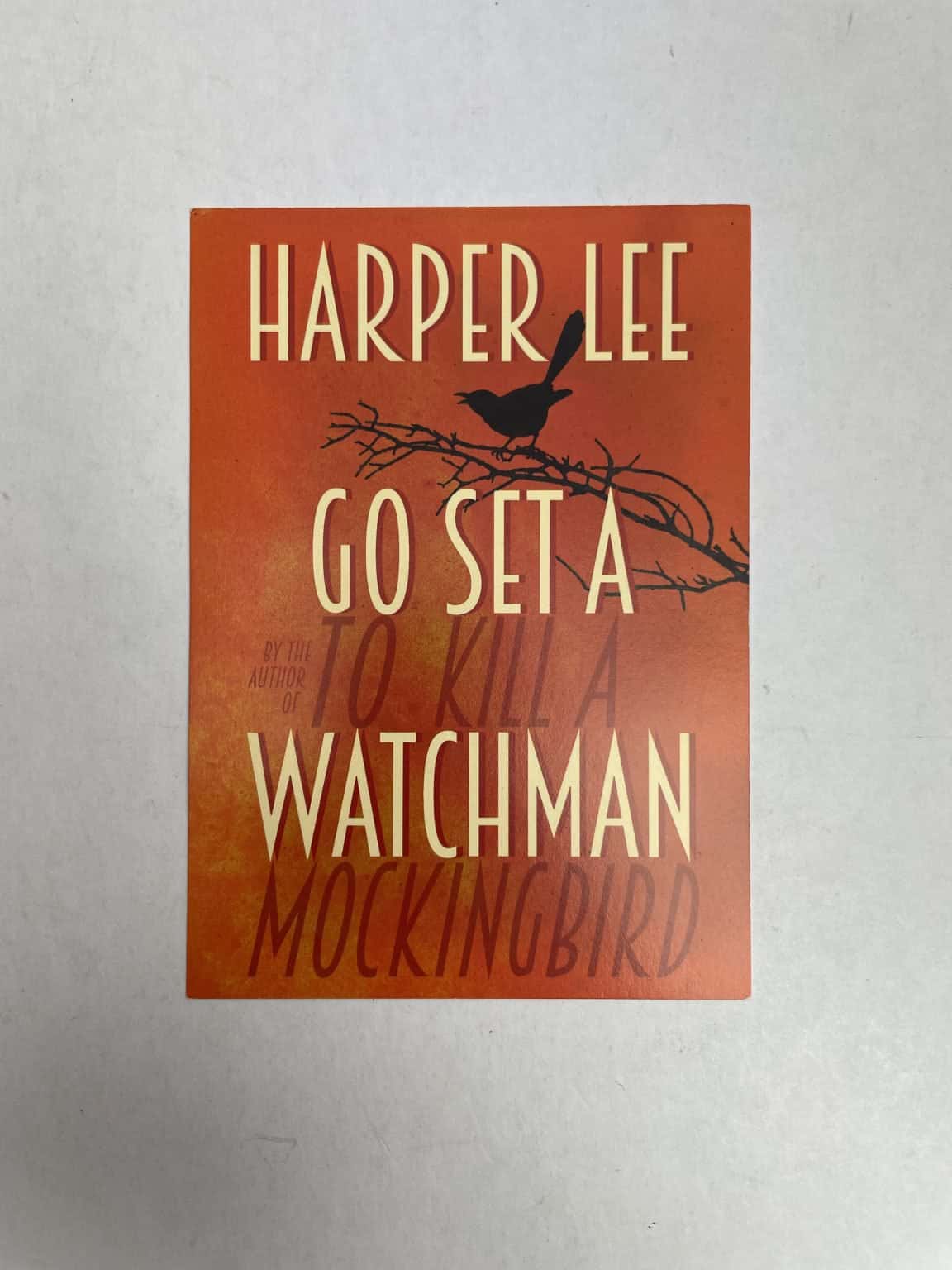 harper lee go set a watchman with postcard5