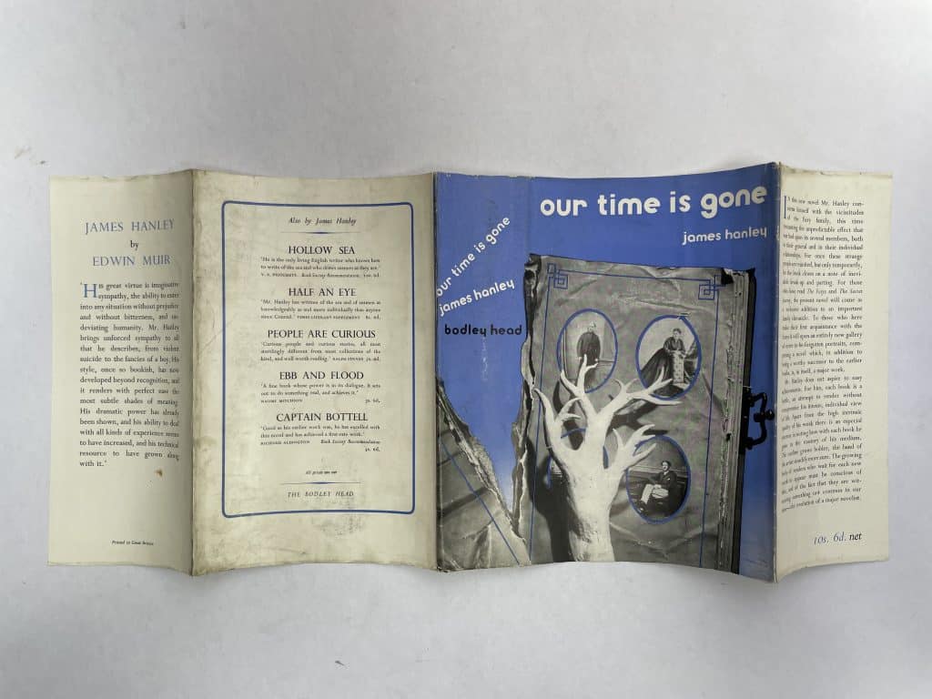 james hanley our time is gone first edition4