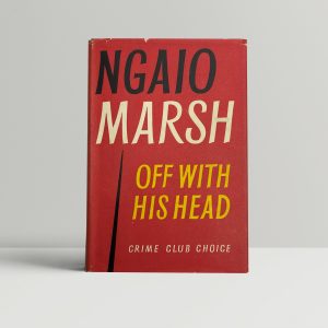 ngaio marsh off with his head first edition1