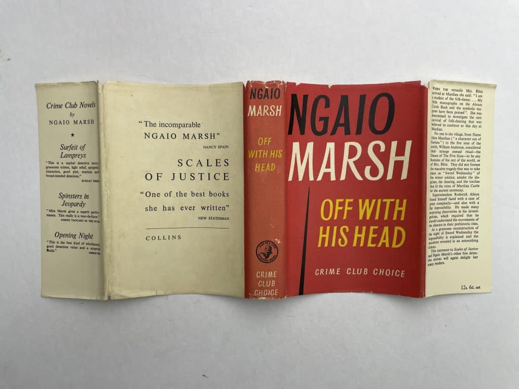 ngaio marsh off with his head first edition4