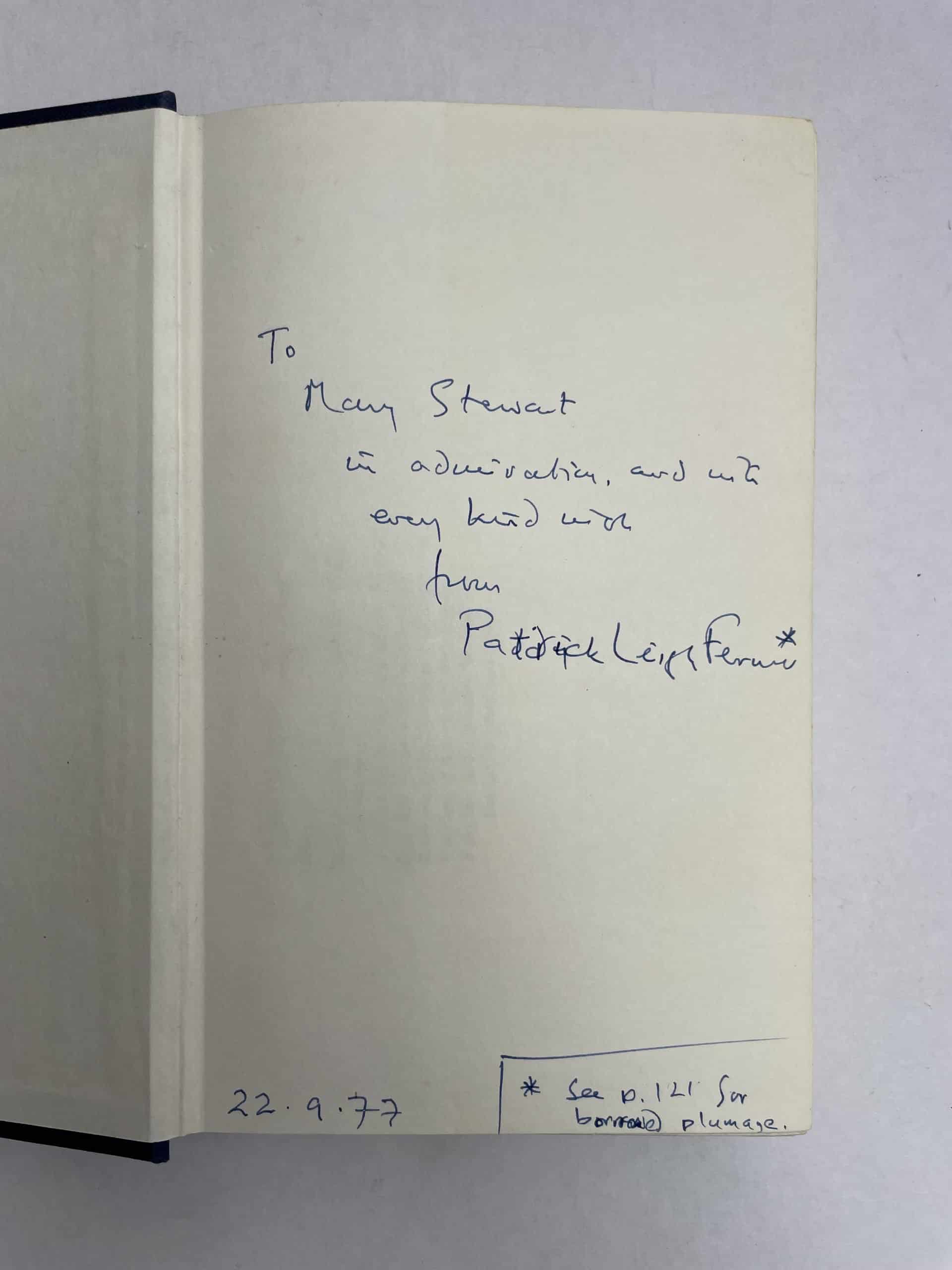 patrick leigh fermor signed trilogy4