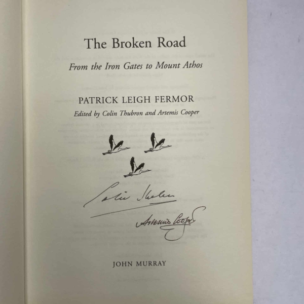 patrick leigh fermor signed trilogy6