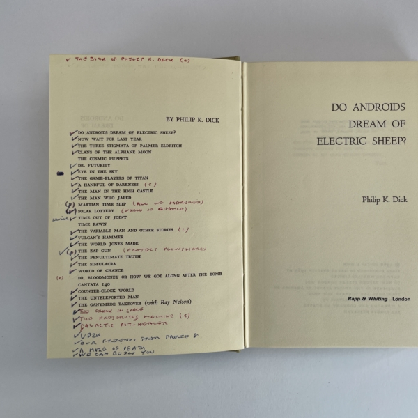 philip k dick do androids dream oF electric sheep first3