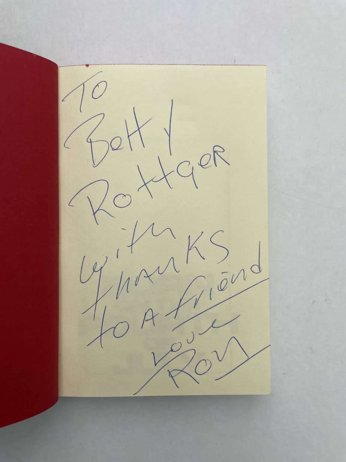 ron kovic born on the fourth of july signed 2