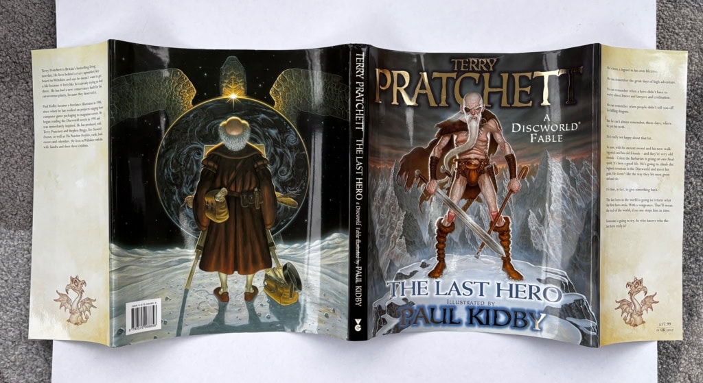 terry pratchett the last hero first edi4