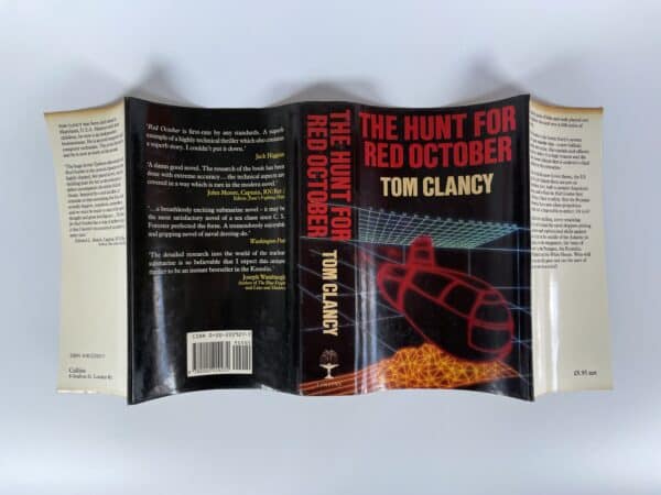 tom clancy the hunt for red october first edition4
