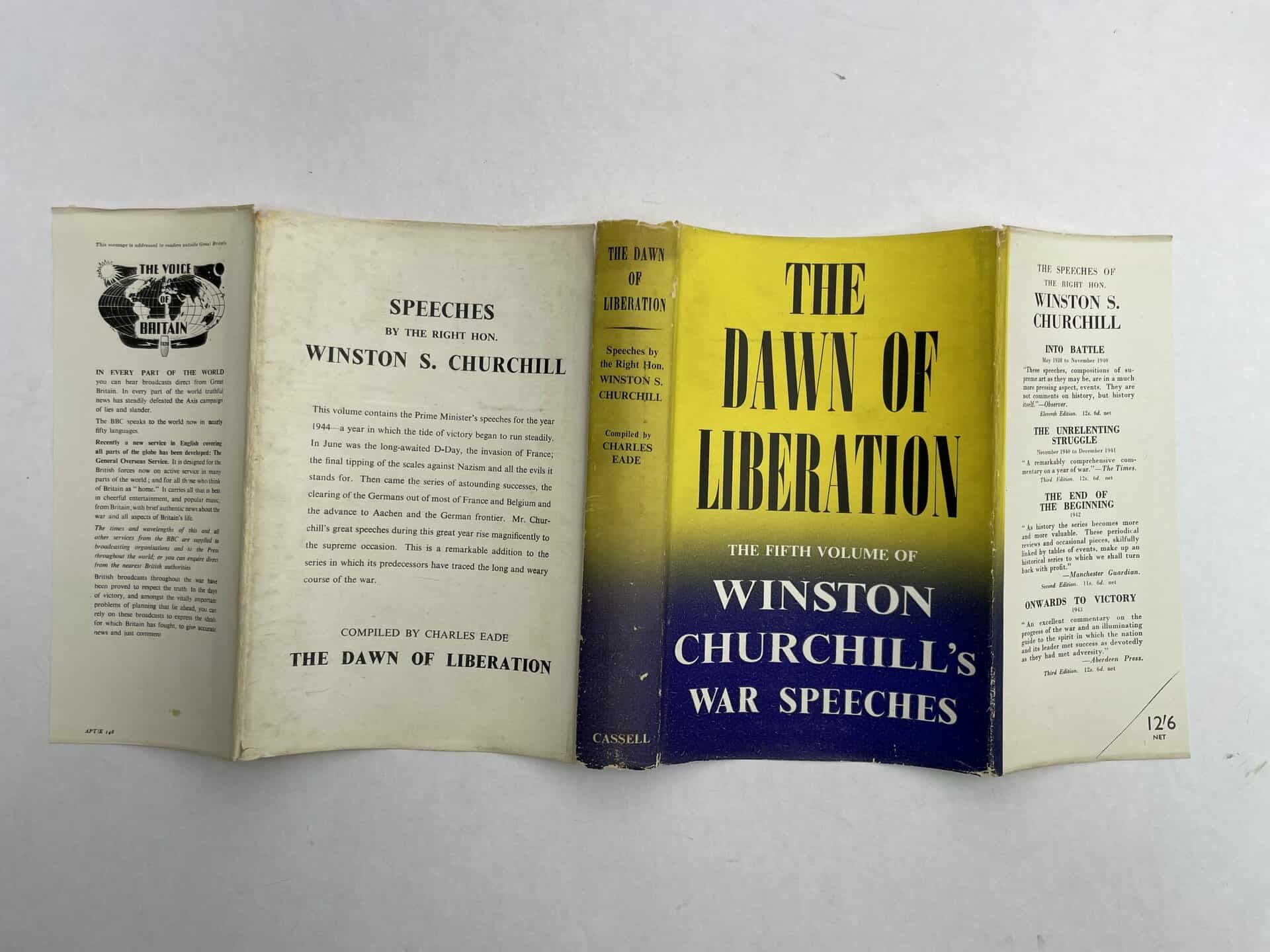 winston churchill the dawn of liberation first edition4