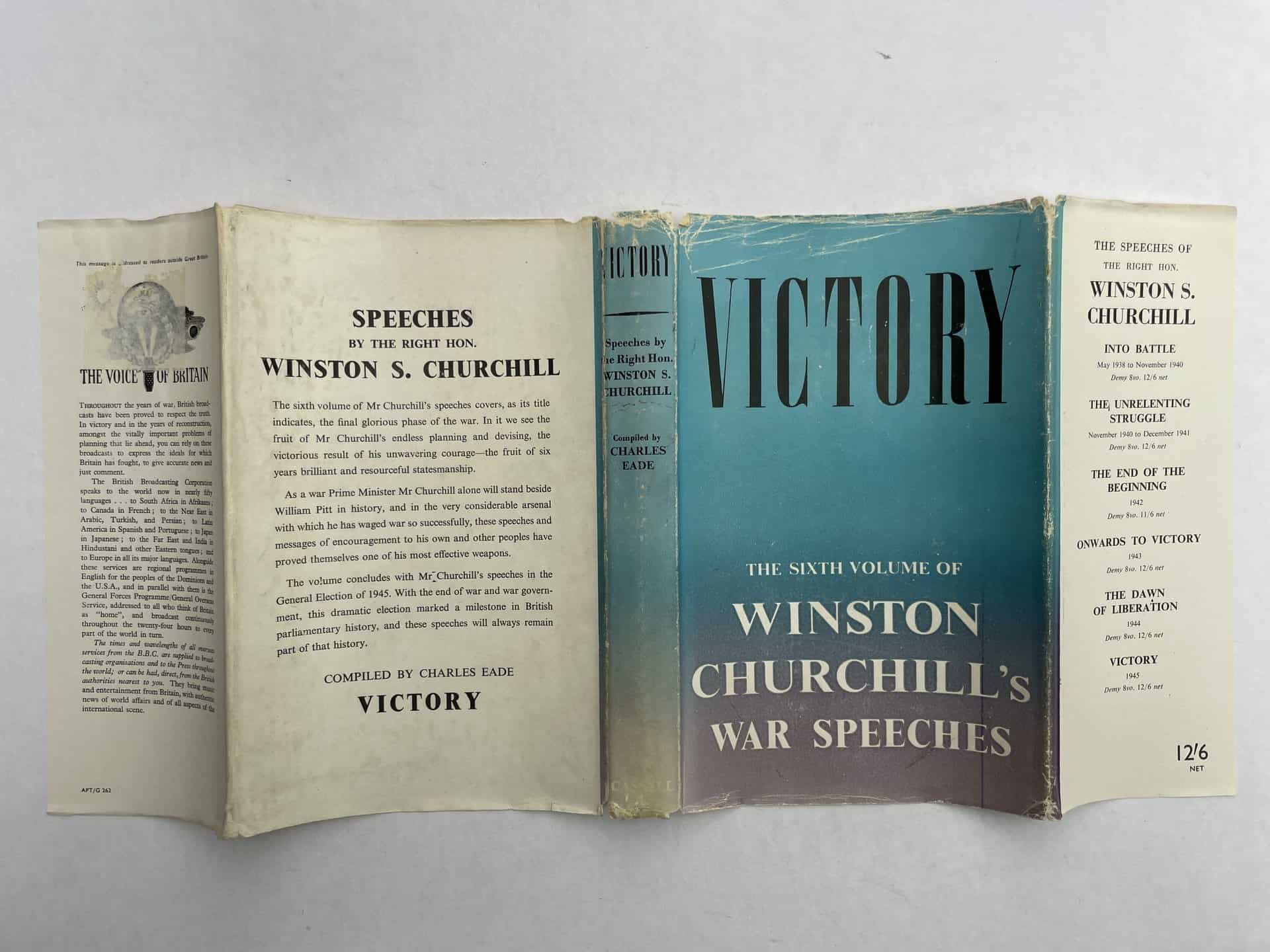 winston churchill victory first edition4