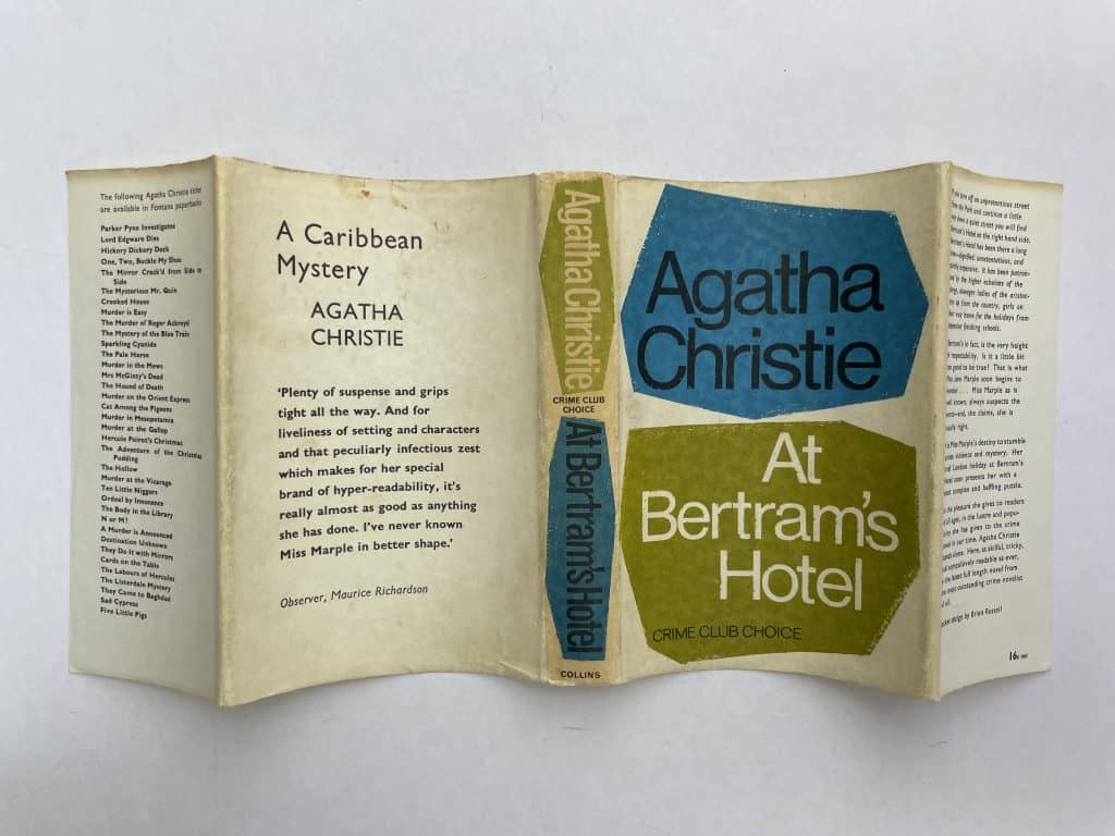 agatha christie at bertrams hotel firsted4