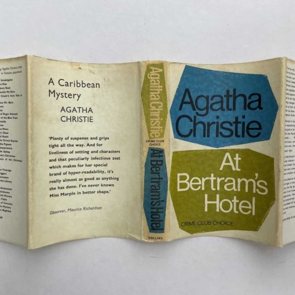 agatha christie at bertrams hotel firsted4