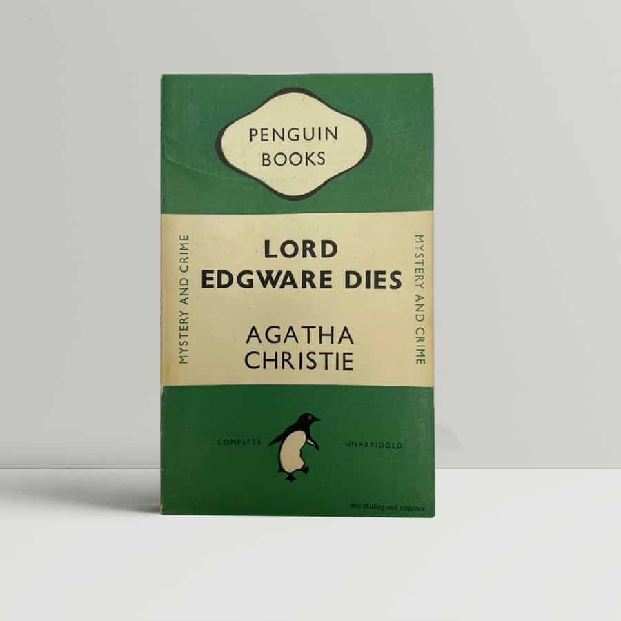 Agatha Christie Lord Edgware Dies First Paperback Edition 1948