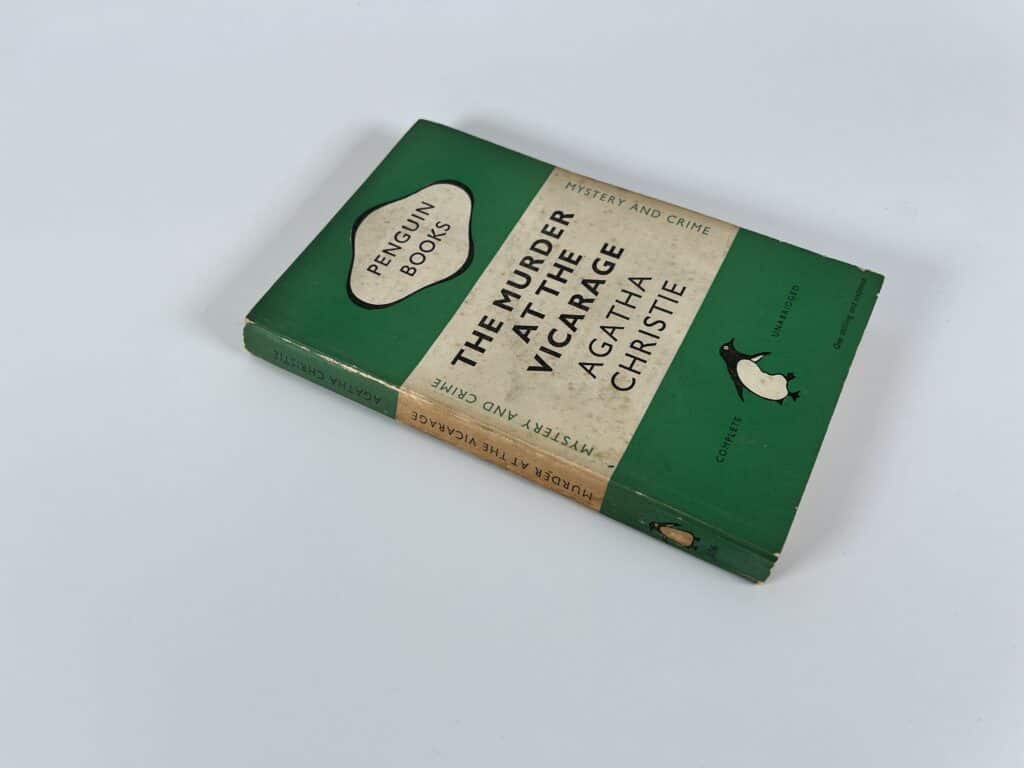 agatha christie the murder at the vicarage paperback first3