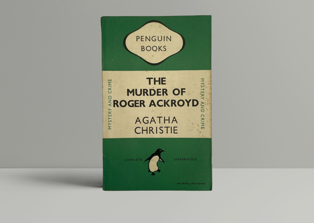 agatha christie the murder of roger ackroyd first pback1